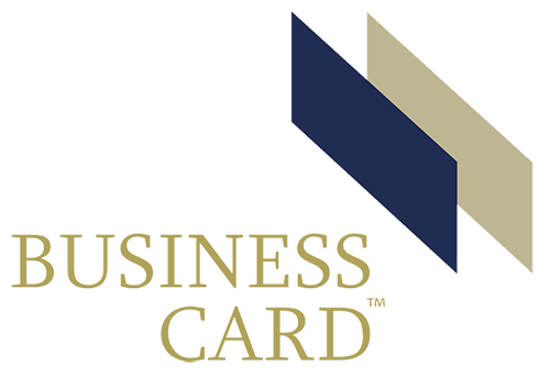 business card logo